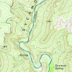United States Geological Survey Sycamore Basin, AZ (1973, 24000-Scale) digital map