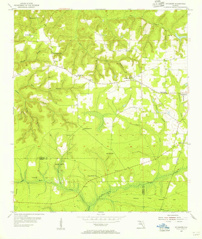 United States Geological Survey Sycamore, FL (1955, 24000-Scale) digital map
