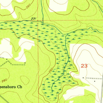 United States Geological Survey Sycamore, FL (1955, 24000-Scale) digital map