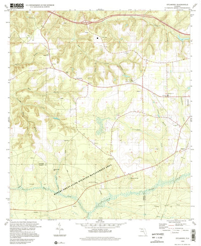 United States Geological Survey Sycamore, FL (1994, 24000-Scale) digital map