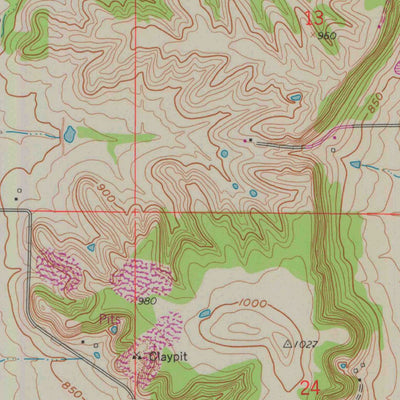 United States Geological Survey Sycamore, KS (1959, 24000-Scale) digital map