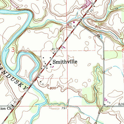 United States Geological Survey Sycamore, OH (1960, 24000-Scale) digital map