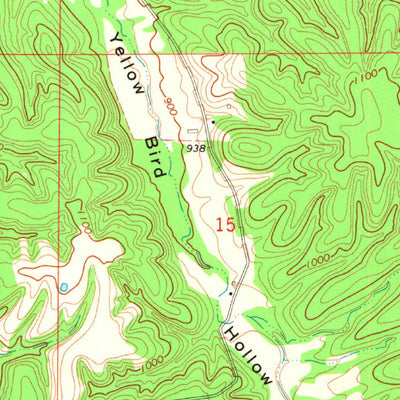 United States Geological Survey Sycamore, OK (1971, 24000-Scale) digital map