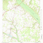 United States Geological Survey Sycamore, SC (1982, 24000-Scale) digital map