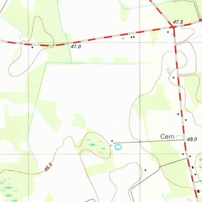 United States Geological Survey Sycamore, SC (1982, 24000-Scale) digital map