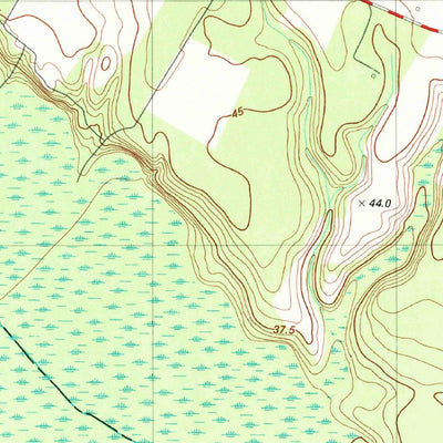 United States Geological Survey Sycamore, SC (1982, 24000-Scale) digital map