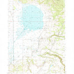 United States Geological Survey Sycan Marsh East, OR (1988, 24000-Scale) digital map