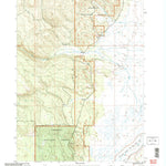 United States Geological Survey Sycan Marsh West, OR (2004, 24000-Scale) digital map