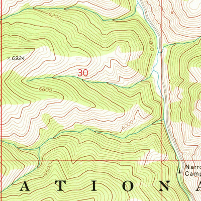 United States Geological Survey Sydney Butte, ID (1970, 24000-Scale) digital map