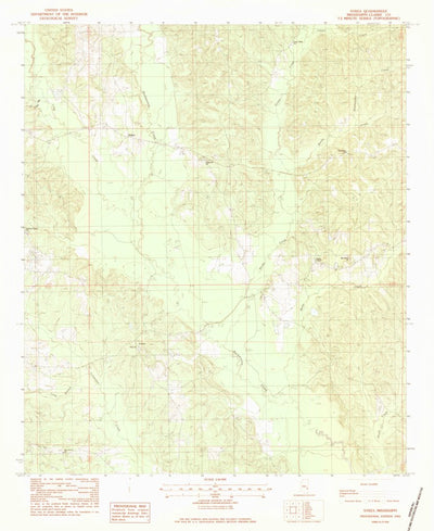 United States Geological Survey Sykes, MS (1983, 24000-Scale) digital map