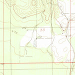 United States Geological Survey Sykes, MS (1983, 24000-Scale) digital map