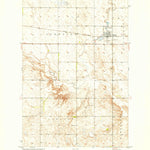 United States Geological Survey Sykeston, ND (1951, 24000-Scale) digital map