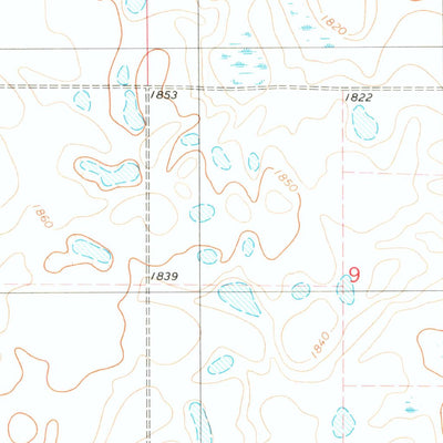 United States Geological Survey Sykeston SW, ND (1978, 24000-Scale) digital map