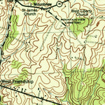 United States Geological Survey Sykesville, MD (1944, 31680-Scale) digital map