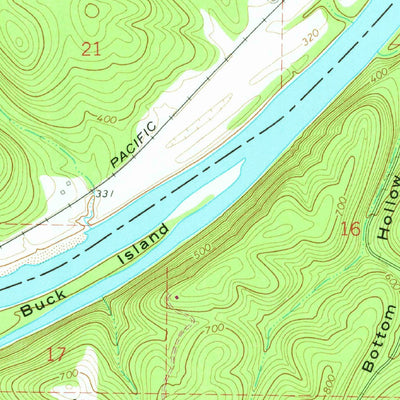 United States Geological Survey Sylamore, AR (1964, 24000-Scale) digital map