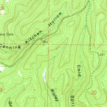 United States Geological Survey Sylamore, AR (1964, 24000-Scale) digital map