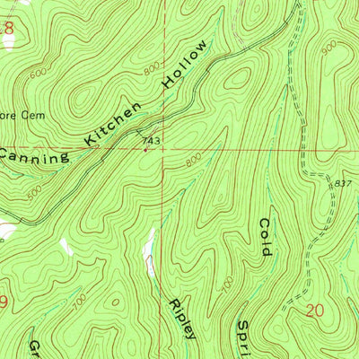 United States Geological Survey Sylamore, AR (1964, 24000-Scale) digital map