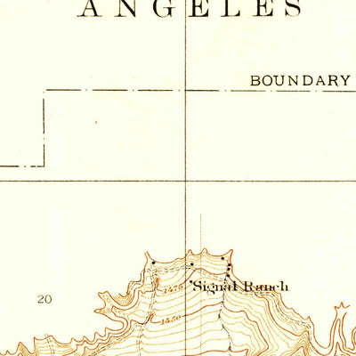 United States Geological Survey Sylmar, CA (1928, 24000-Scale) digital map