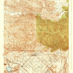 United States Geological Survey Sylmar, CA (1935, 24000-Scale) digital map