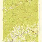 United States Geological Survey Sylva North, NC (1942, 24000-Scale) digital map