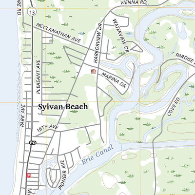 United States Geological Survey Sylvan Beach, NY (2023, 24000-Scale) digital map