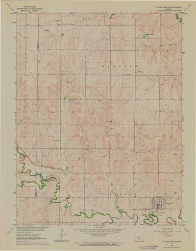 United States Geological Survey Sylvan Grove, KS (1963, 24000-Scale) digital map