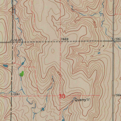 United States Geological Survey Sylvan Grove, KS (1963, 24000-Scale) digital map