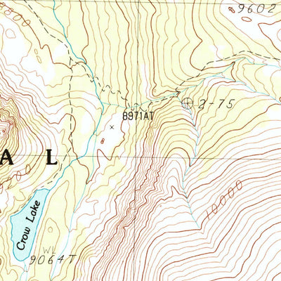United States Geological Survey Sylvan Peak, MT (1986, 24000-Scale) digital map