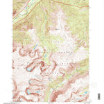 United States Geological Survey Sylvan Peak, MT (1996, 24000-Scale) digital map