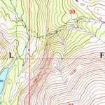 United States Geological Survey Sylvan Peak, MT (1996, 24000-Scale) digital map