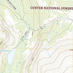 United States Geological Survey Sylvan Peak, MT (2020, 24000-Scale) digital map