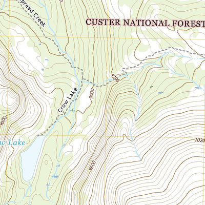 United States Geological Survey Sylvan Peak, MT (2020, 24000-Scale) digital map