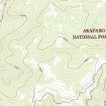 United States Geological Survey Sylvan Reservoir, CO (2022, 24000-Scale) digital map