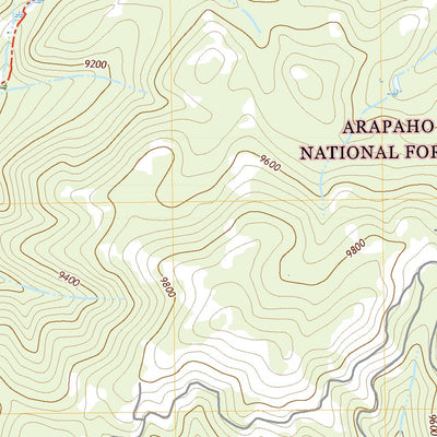 United States Geological Survey Sylvan Reservoir, CO (2022, 24000-Scale) digital map