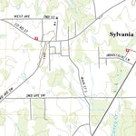 United States Geological Survey Sylvania, AL (2020, 24000-Scale) digital map