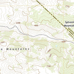 United States Geological Survey Sylvania Canyon, CA (2021, 24000-Scale) digital map