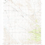 United States Geological Survey Sylvania Canyon, CA-NV (1987, 24000-Scale) digital map