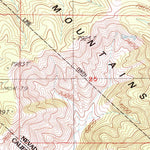 United States Geological Survey Sylvania Mountains, NV-CA (1987, 24000-Scale) digital map