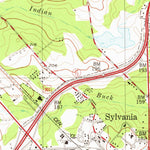United States Geological Survey Sylvania North, GA (1978, 24000-Scale) digital map