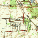 United States Geological Survey Sylvania, OH-MI (1937, 31680-Scale) digital map