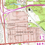 United States Geological Survey Sylvania, OH-MI (1965, 24000-Scale) digital map