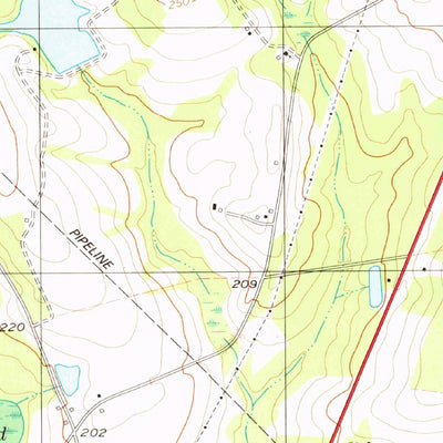 United States Geological Survey Sylvania South, GA (1978, 24000-Scale) digital map