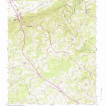 United States Geological Survey Sylvatus, VA (1965, 24000-Scale) digital map