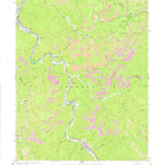 United States Geological Survey Sylvester, WV (1965, 24000-Scale) digital map