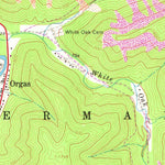 United States Geological Survey Sylvester, WV (1965, 24000-Scale) digital map