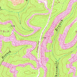 United States Geological Survey Sylvester, WV (1965, 24000-Scale) digital map