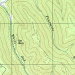 United States Geological Survey Sylvester, WV (1996, 24000-Scale) digital map
