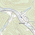 United States Geological Survey Sylvester, WV (2023, 24000-Scale) digital map
