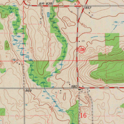 United States Geological Survey Symco, WI (1970, 24000-Scale) digital map