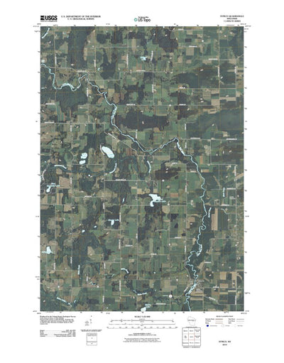 United States Geological Survey Symco, WI (2010, 24000-Scale) digital map